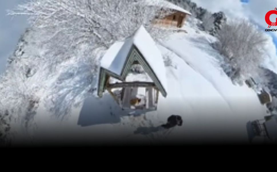 Kar Altındaki Akdağ Yaylaları Doğaseverleri Büyülüyor