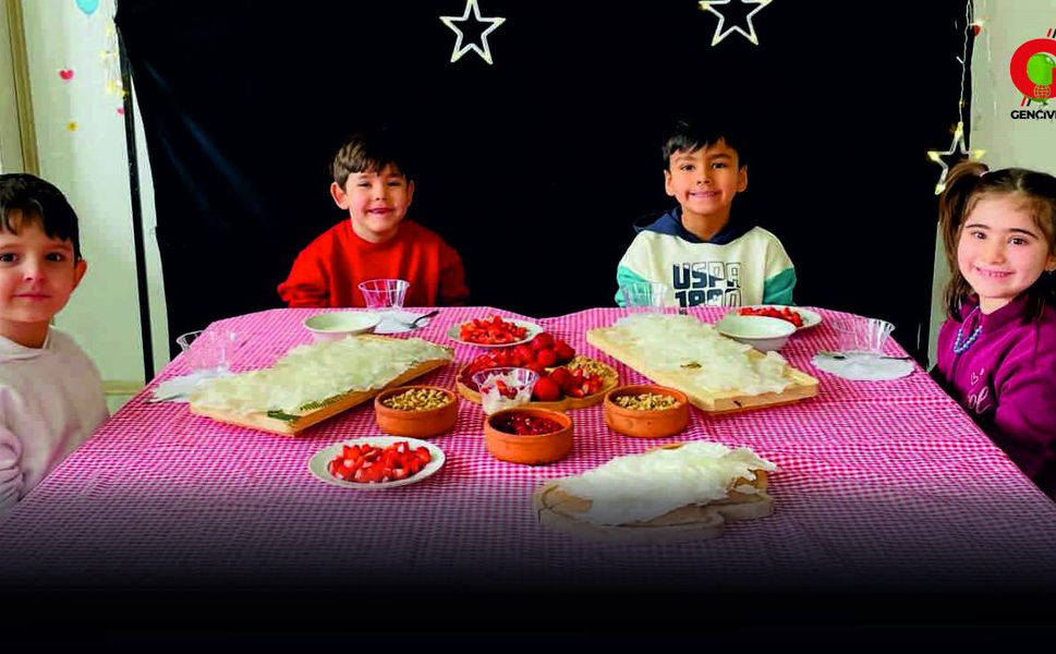 Çivril'de Miniklerden Ramazan’a Özel Güllaç Etkinliği