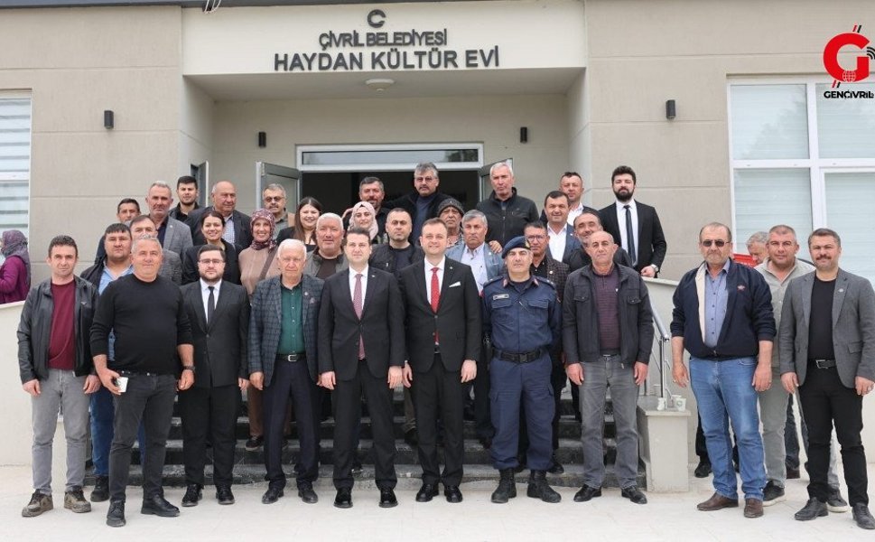 Çivrilli Muhtarlar Öğlen Yemeğinde Buluştu