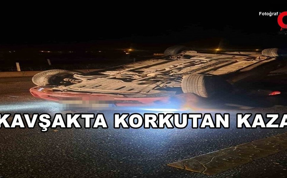 Yassıhöyük Kavşağında Feci Kaza 5 Kişi Yaralandı