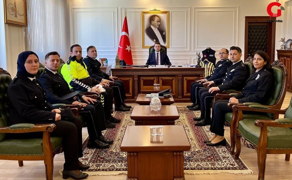 Çivril Emniyet Teşkilatı Kaymakamı Ziyaret Etti