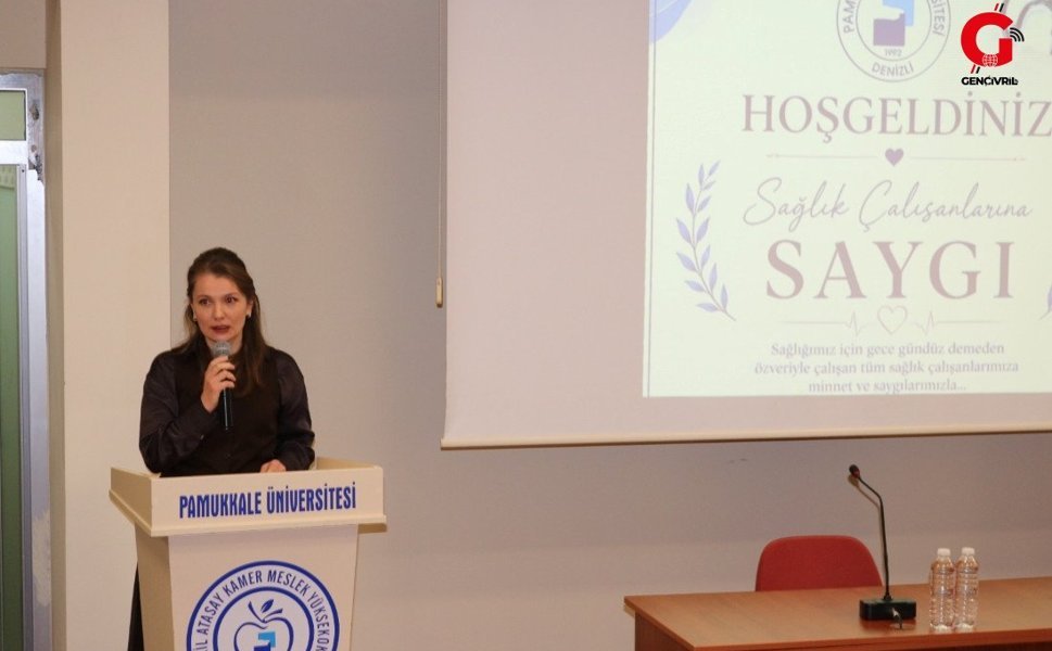 PAÜ Çivril Yerleşkesinde Sağlık Çalışanlarına Saygı Semineri