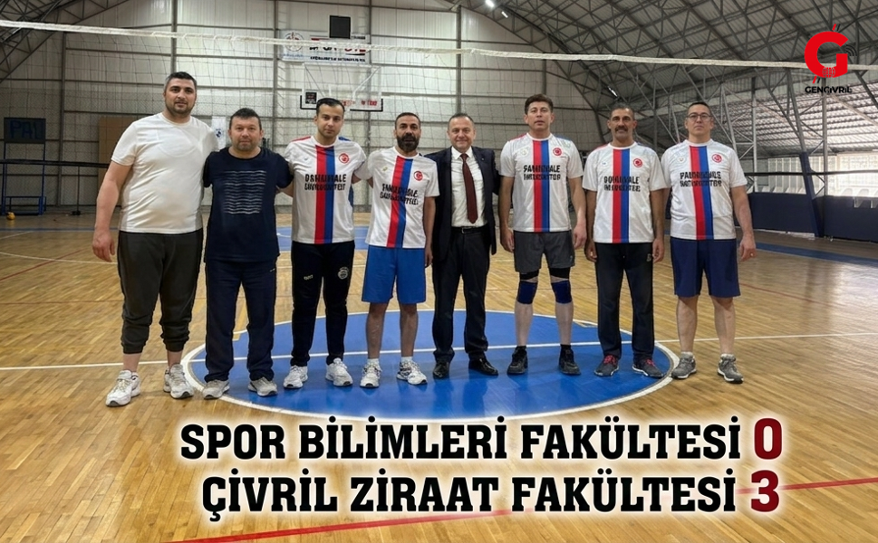 Çivril Ziraat Fakültesi Set Vermeden Şampiyon Oldu