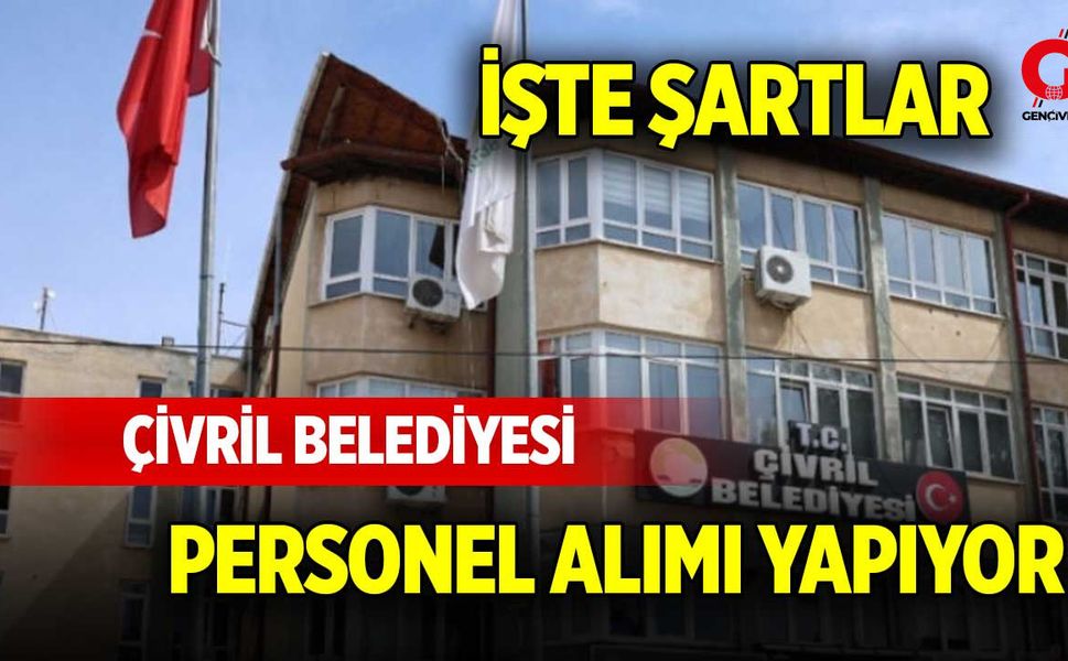 Çivril Belediyesi personel alımı yapıyor! İşte şartlar