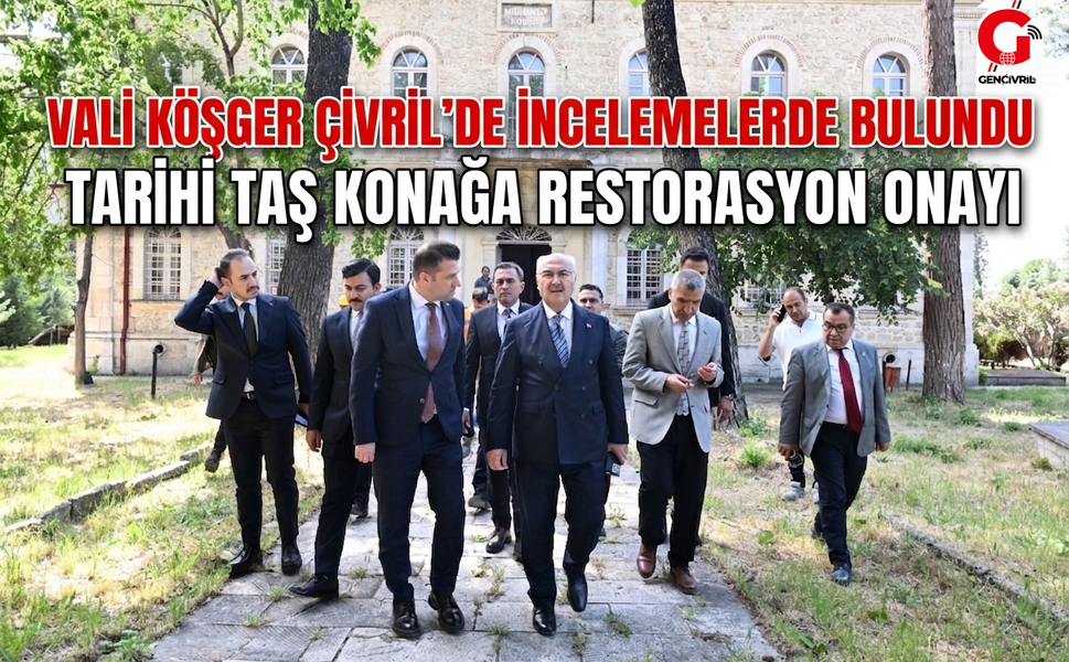 Vali Köşger’den Tarihi Taş Konağa Restorasyon Müjdesi