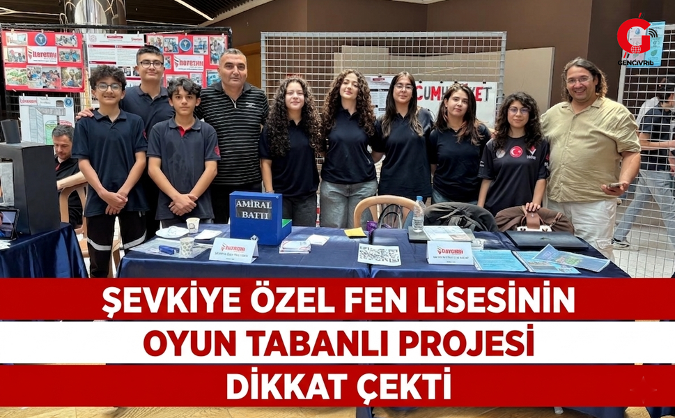 Şevkiye Özel Fen Lisesinin Projesi Dikkat Çekti