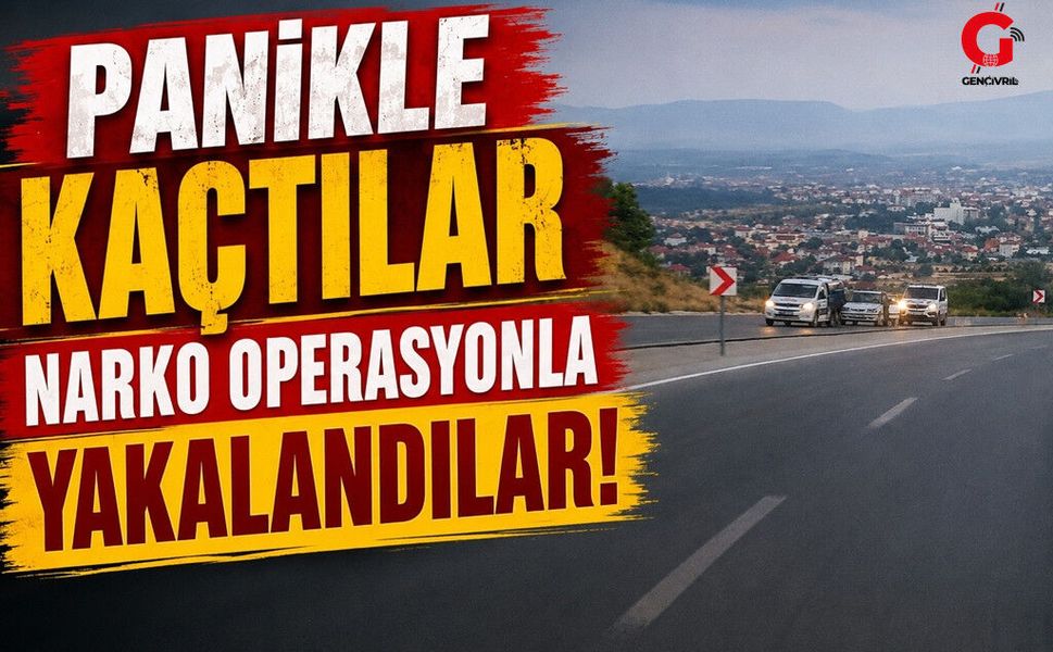 Polisi Görünce Kaçtılar, Narkotik Operasyonuyla Yakalandılar