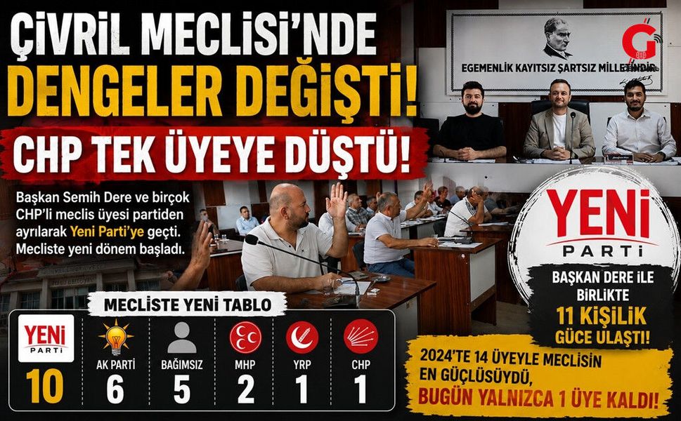 Çivril Meclisi’nde Dengeler Değişti