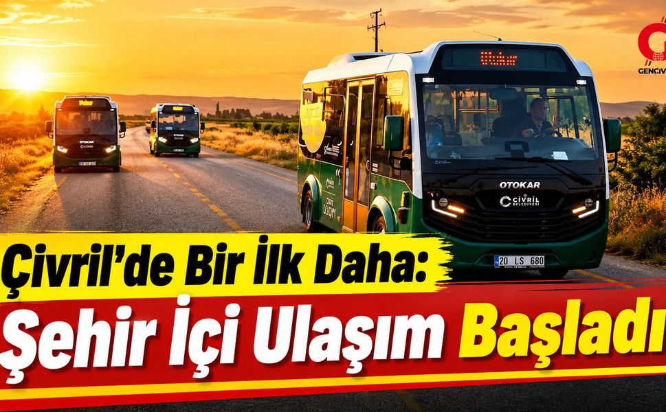 Başkan Semih Dere duyurdu: Çivril’de toplu ulaşım başladı