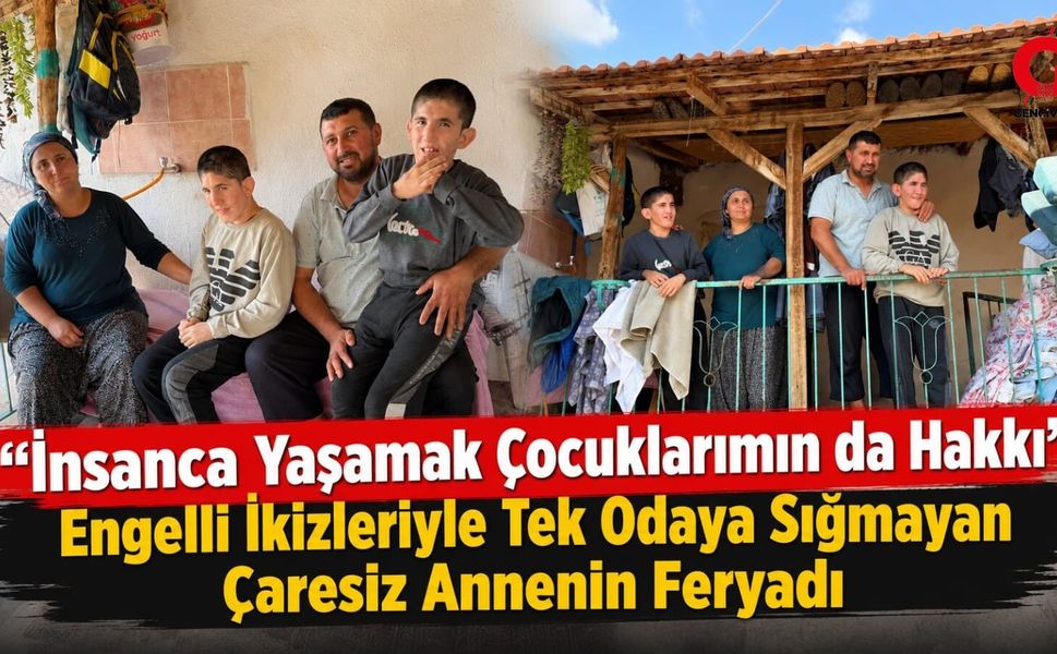 Çivril’de Bir Annenin Feryadı: "Çocuklarıma Bir Oda Değil, İnsanca Bir Hayat İstiyorum"