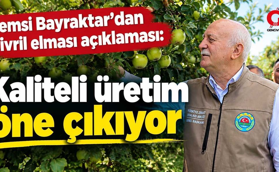 Şemsi Bayraktar’dan Çivril elması açıklaması: Kaliteli üretim öne çıkıyor