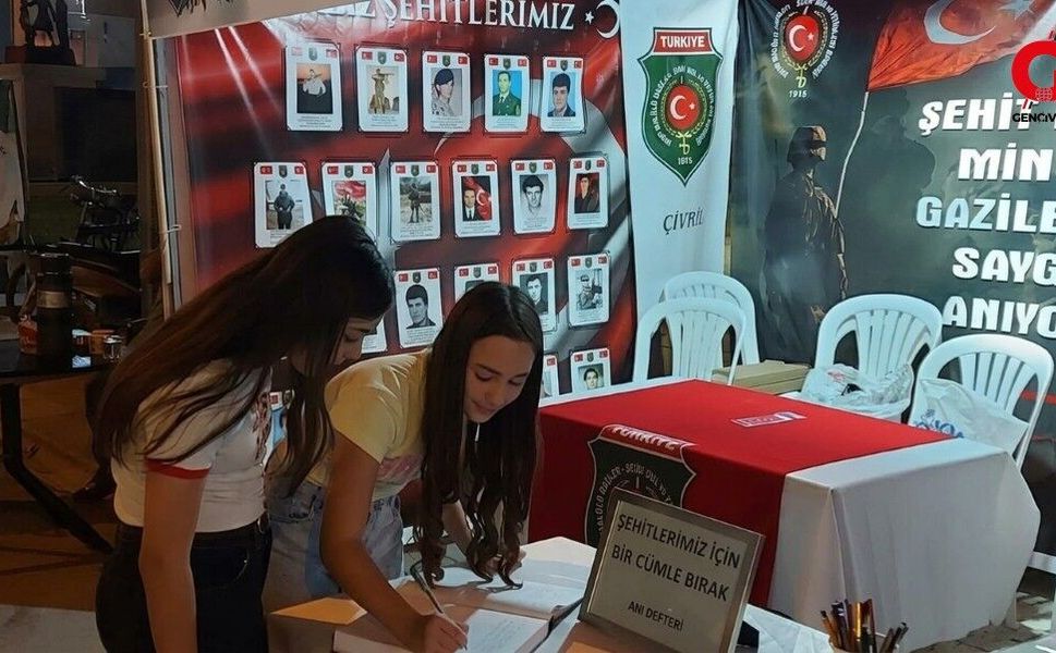 Elma Festivali’nde Şehit ve Gazi Yakınlarına Büyük İlgi
