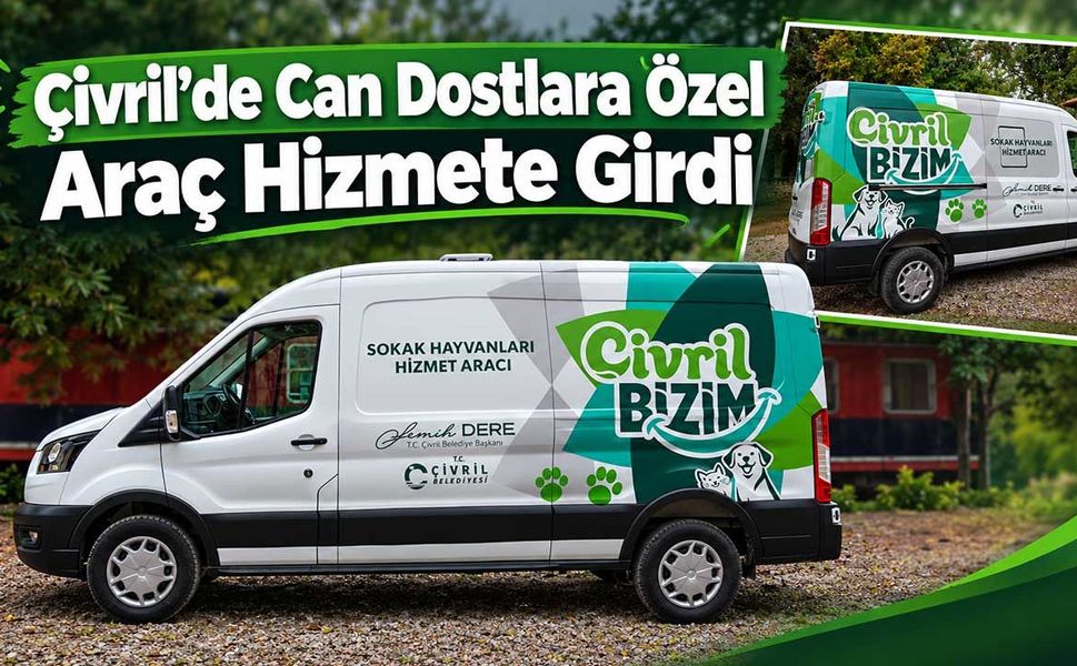 Çivril belediyesi sokak hayvanları için hizmet araç filosunu genişletti