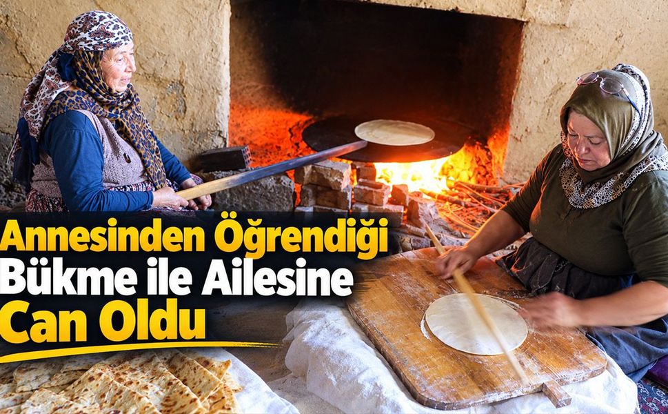 Annesinden Öğrendiği Bükme ile Ailesine Can Oldu