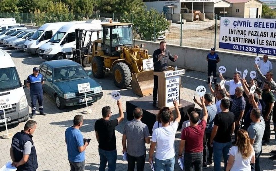 Çivril Belediyesi 29 Aracı Açık Artırmayla Satacak!