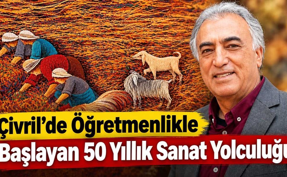 Çivril’de Öğretmenlikle Başlayan 50 Yıllık Sanat Yolculuğu