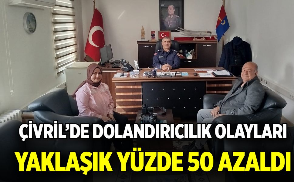Çivril’de dolandırıcılık olayları yaklaşık yüzde 50 azaldı