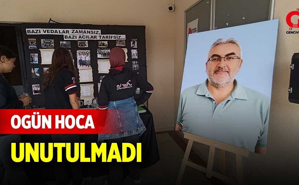 Ogün Öğretmen İçin Anma Düzenlendi
