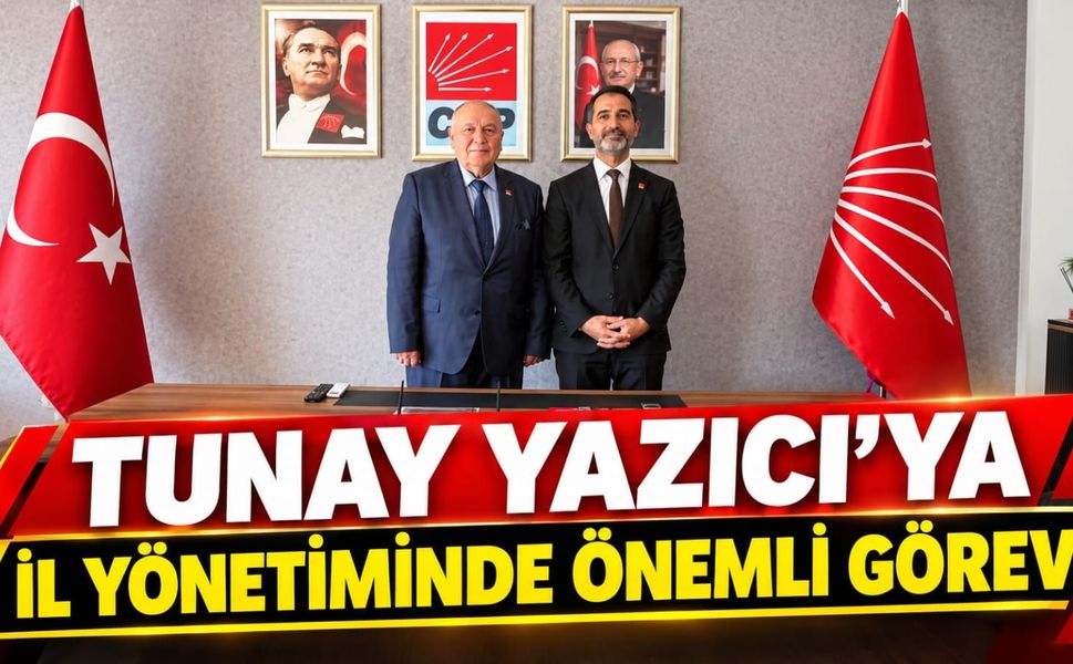 Tunay Yazıcı CHP Denizli İl Yönetiminde Görevlendirildi