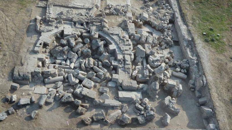 Denizli'de bulunan Traian Anıtsal Çeşmesi’nin son hali görenleri şaşırttı