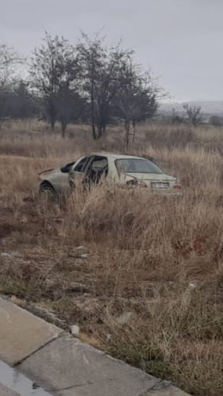Dinar'da Araç Takla Attı Yaralılar Var