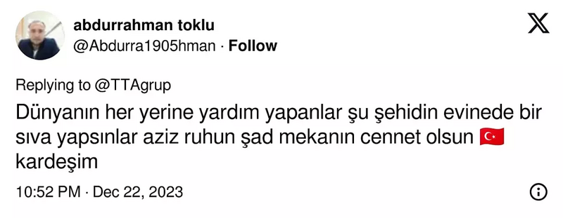 Şehit Olan Askerimizin Evine Tepki Yağdı