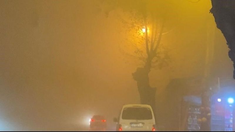 Yoğun Sis Denizli'yi Esir Aldı!