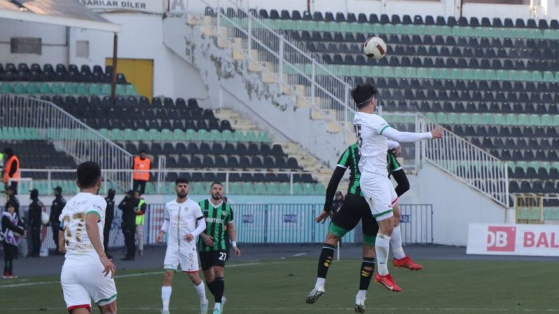 TFF 2. Lig: Denizlispor: 1 - Amedspor: 1