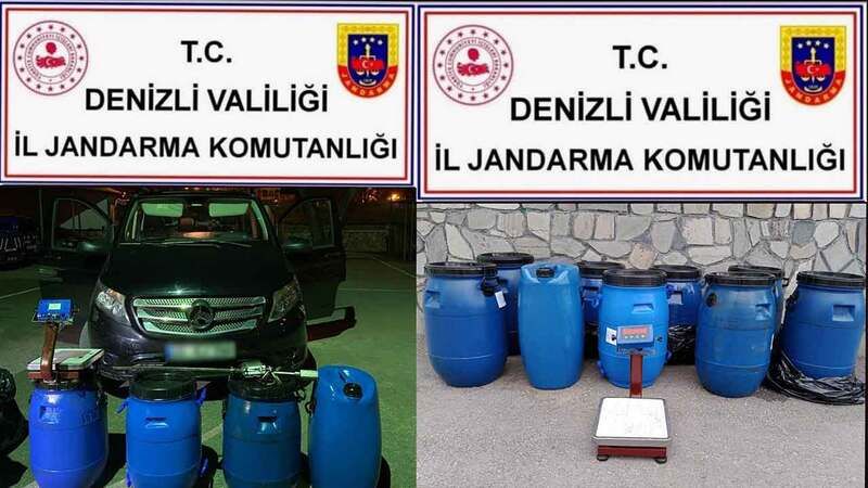 Denizli'de Zeytinyağı Dolandırıcıları Suçüstü Yakalandı