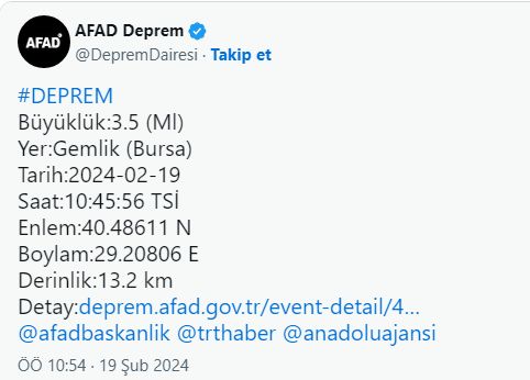 Üst Üste İki Deprem Endişe Yarattı!