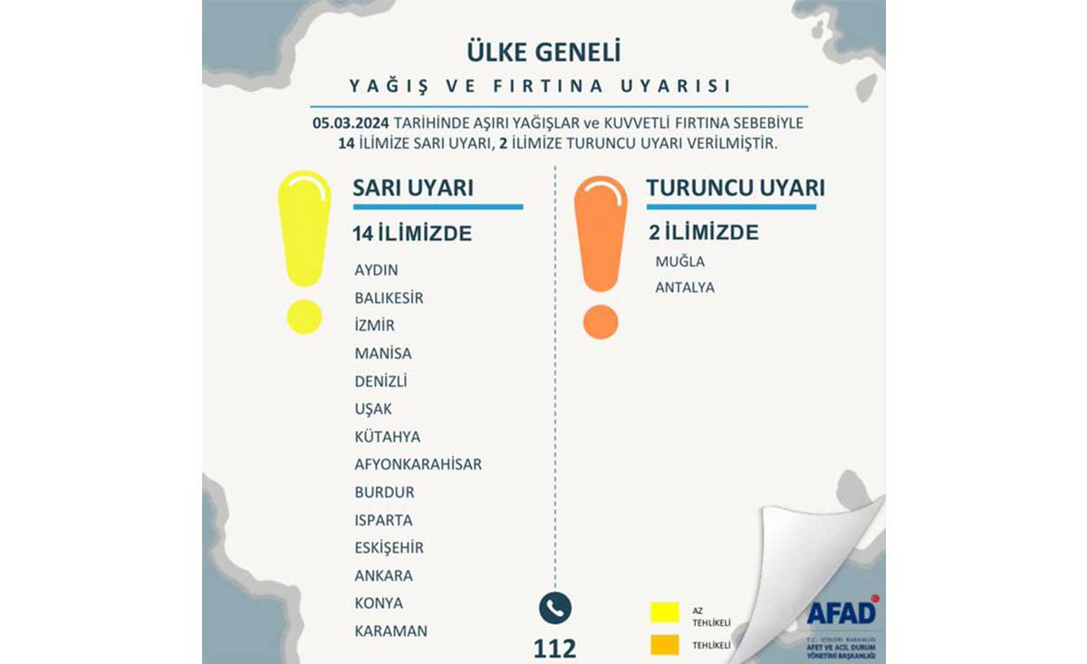 Denizli Dahil 16 İl İçin Uyarı Geldi!2