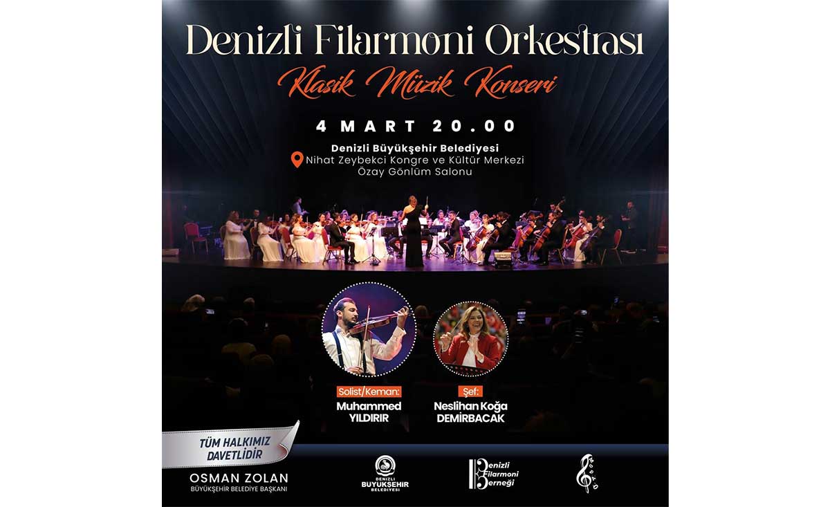 Denizli Ucretsiz Konser 4 Mart