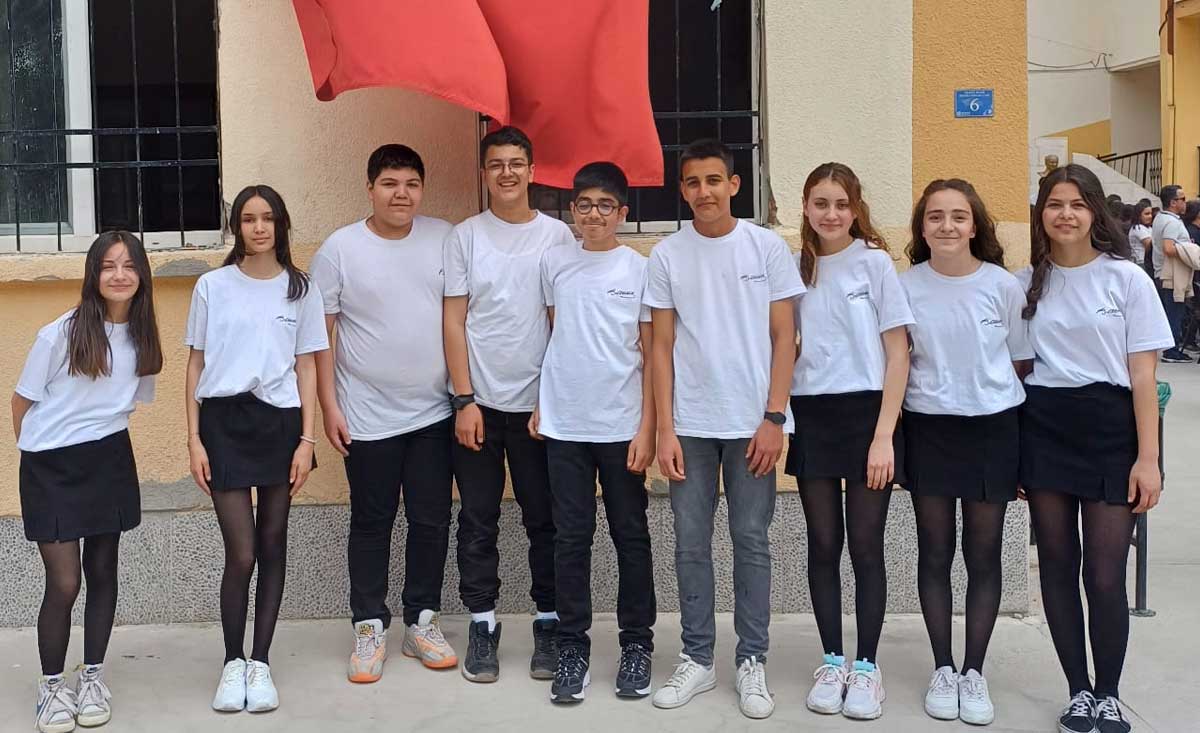 Nevişet Kameroğlu Ortaokulu Öğrencilerden Eşsiz Bayram Kutlaması2