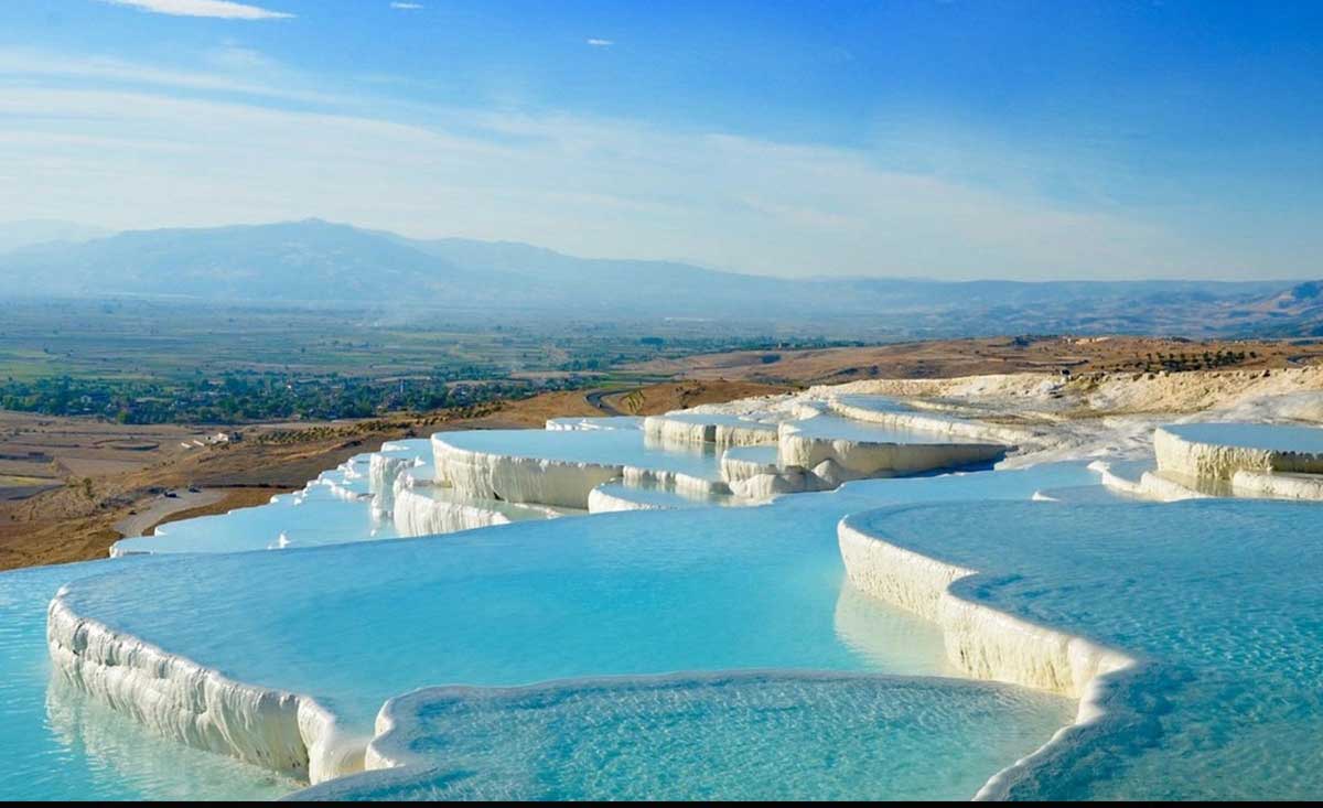 Pamukkale’de Bayram Yoğunluğu! Otellerde Yer Var Mı 5