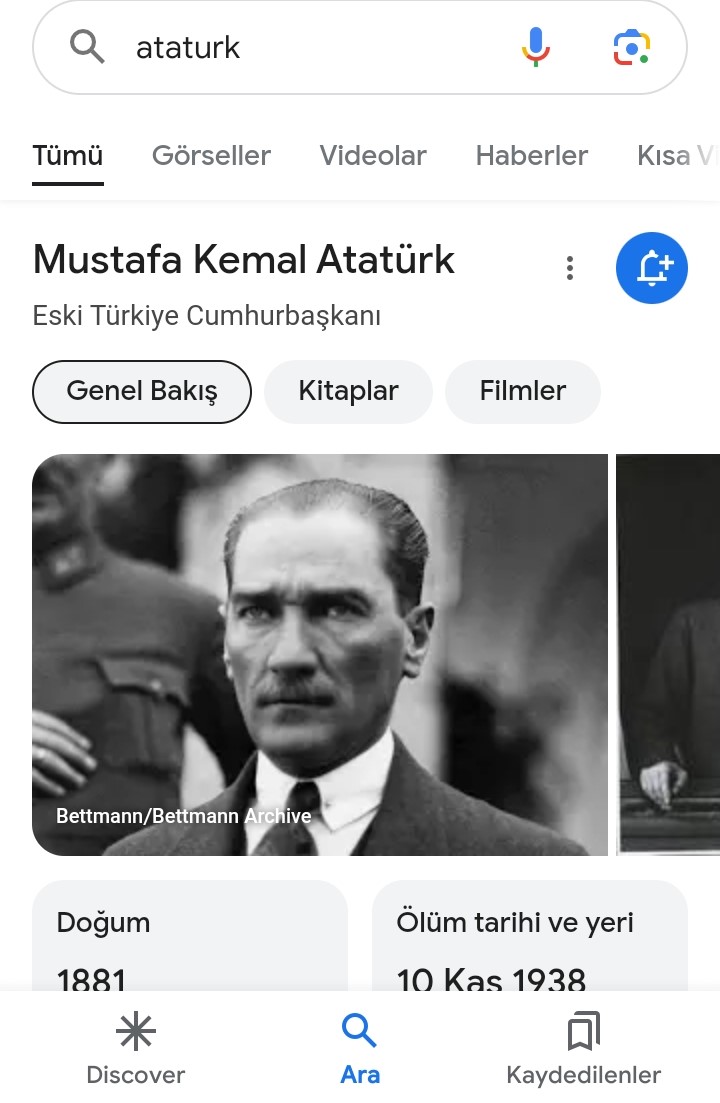 Mustafa Kemal Google