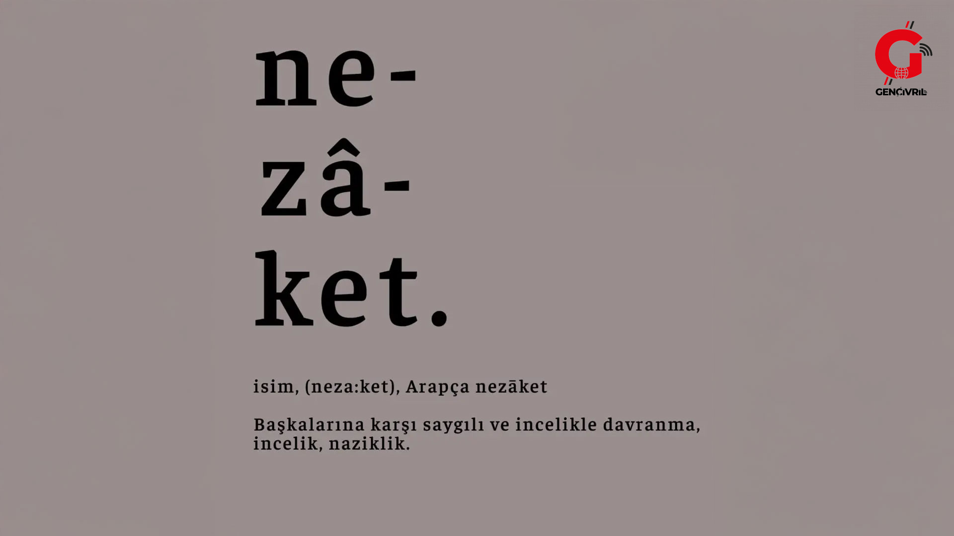 Nezaket