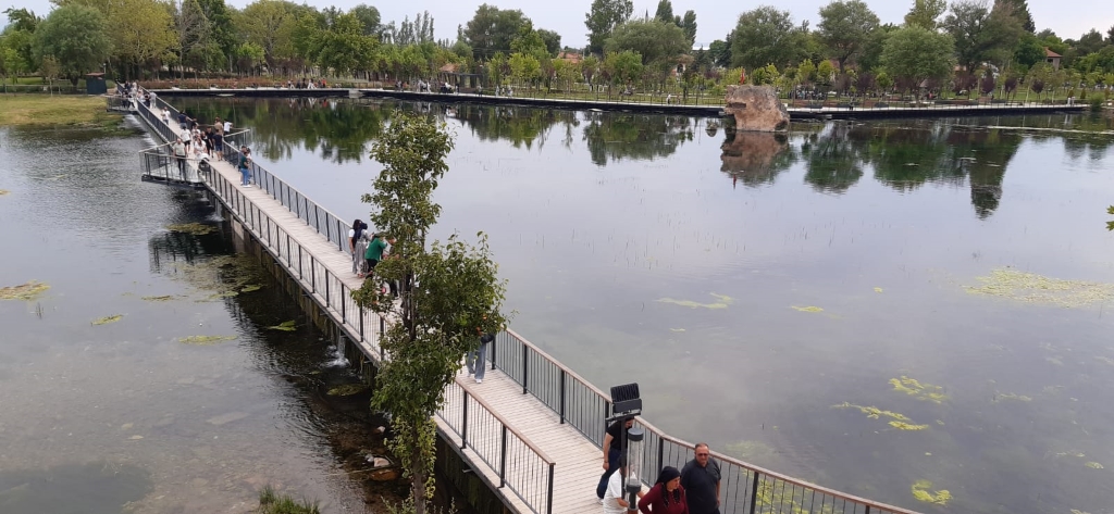 Millet Bahçesi Tatilcilerin Gözdesi Oldu