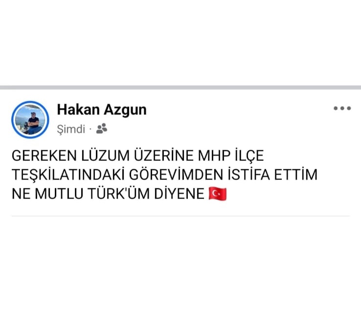 Hakan Azgun Istifa