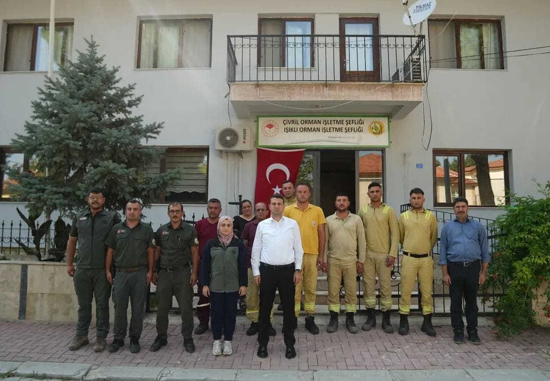 Kaymakam Fatih Cıdıroğşu Orman Şefliği Ziyaret (1)