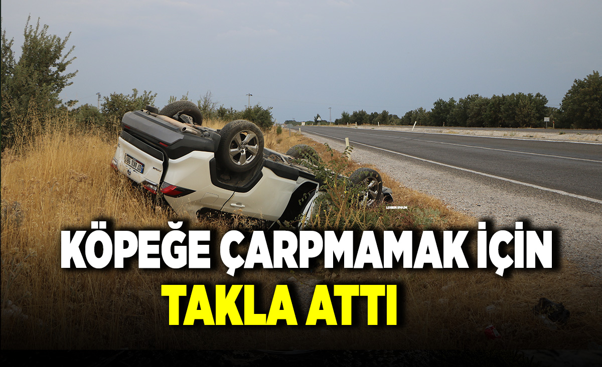 Gurbetçi Karı Koca Çivril’de Kaza Yaptı