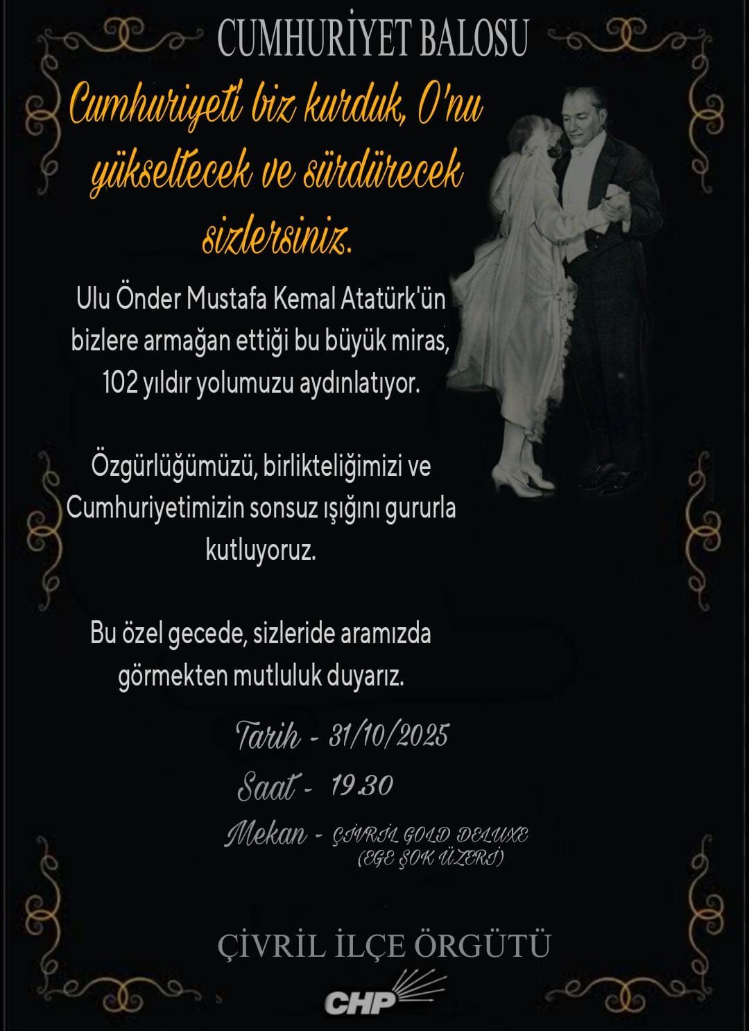 Cumhuriyet Balosu Çivril Chp