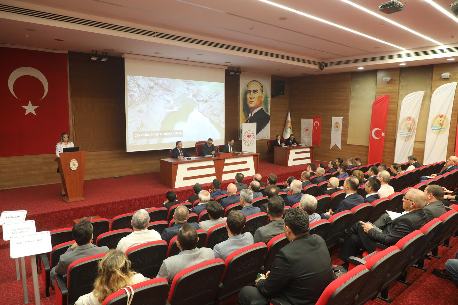 Denizli Tarımsal Kuraklık İl Kriz Merkezi Toplantısı Başkan Semih Dere (2)