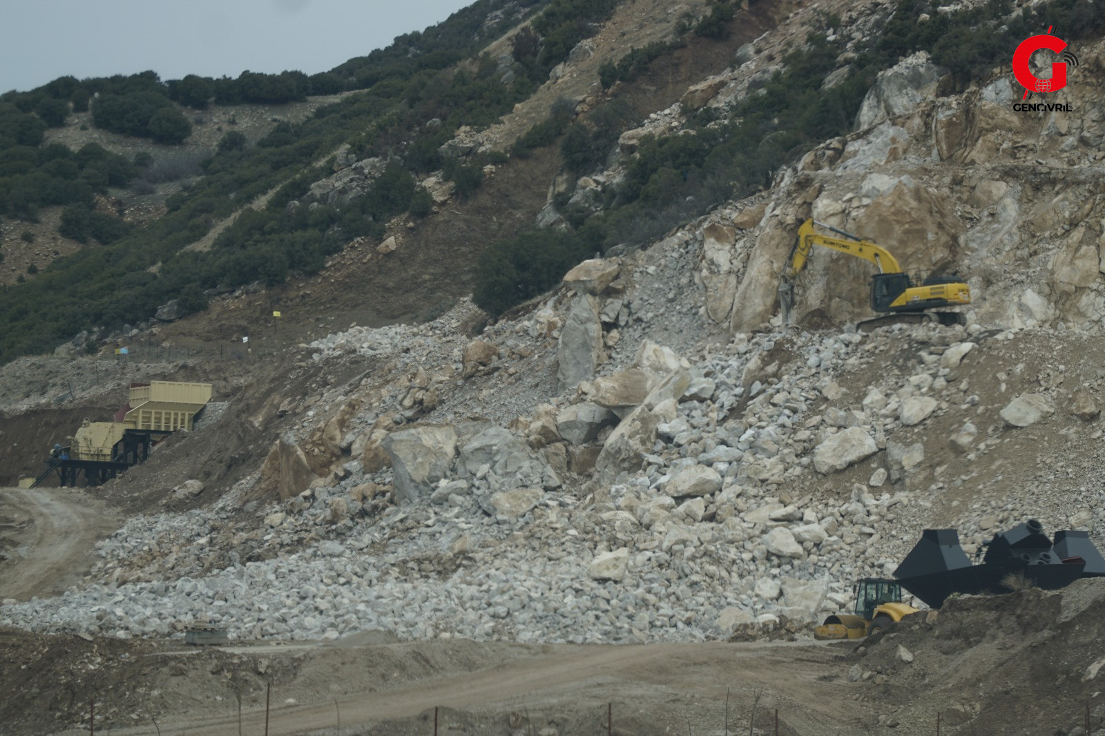 Çivril Nilüferlerine Mıcır Tesisi Darbesi 2