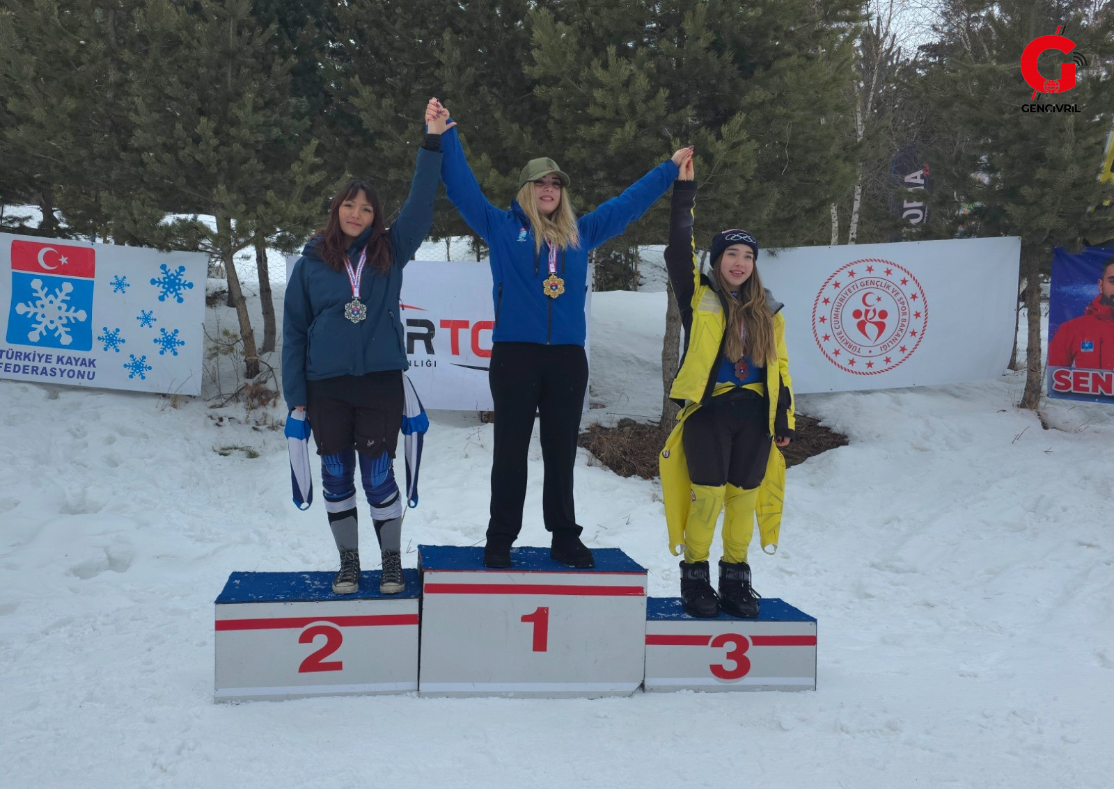 Izlem Keysan Türkiye Kayak Ligi 1. Etap Sarıkamış Büyük Slalom