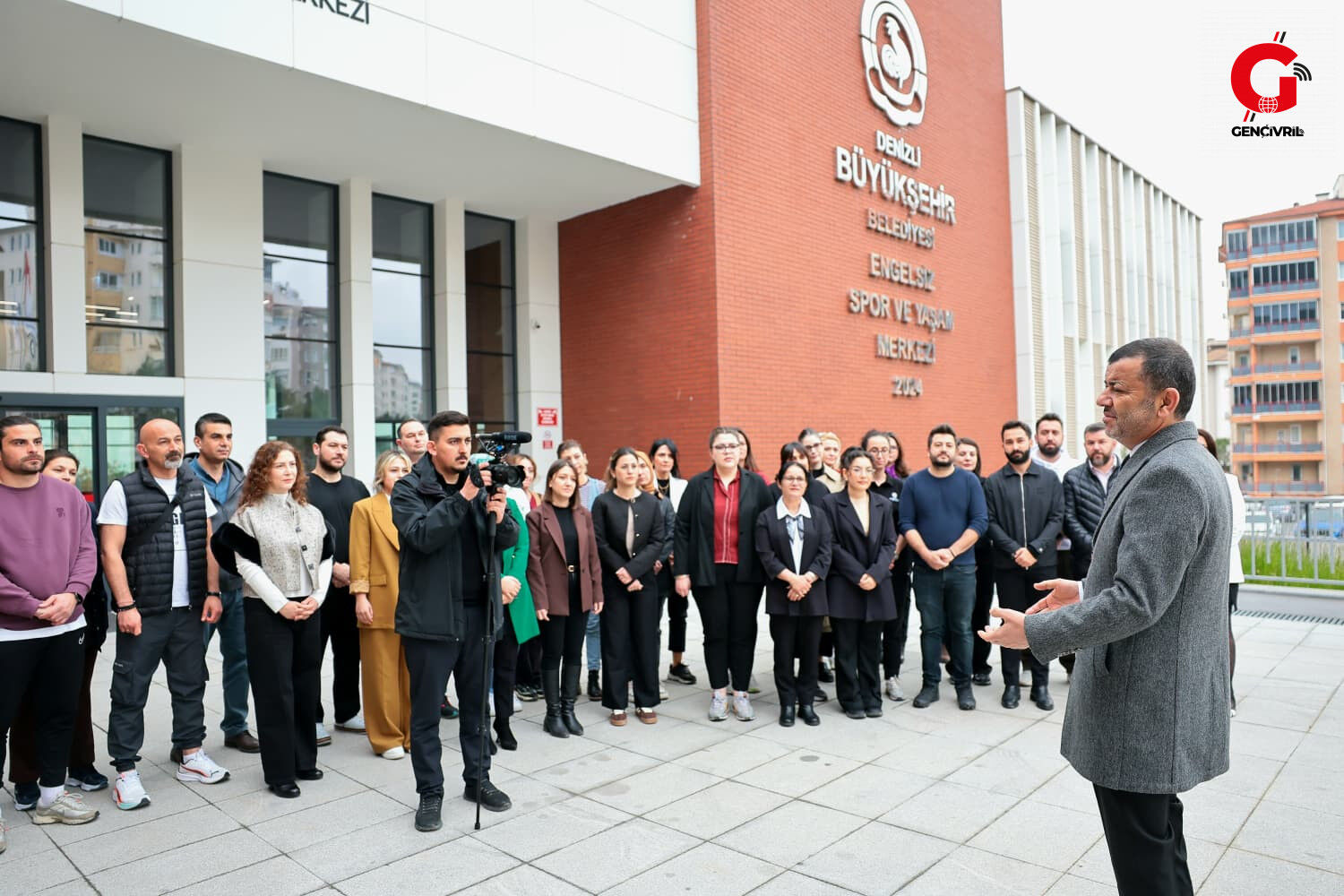 Denizli Büyükşehir Belediye Başkanı Bülent Nuri Çavuşoğlu Personel Bayramlaşması (1)