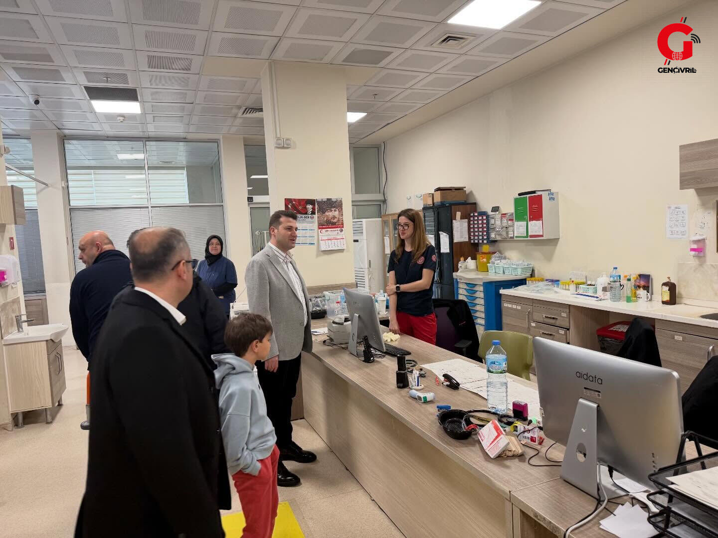 Kaymakam Fatih Cıdıroğlu Bayramlaşma (3)