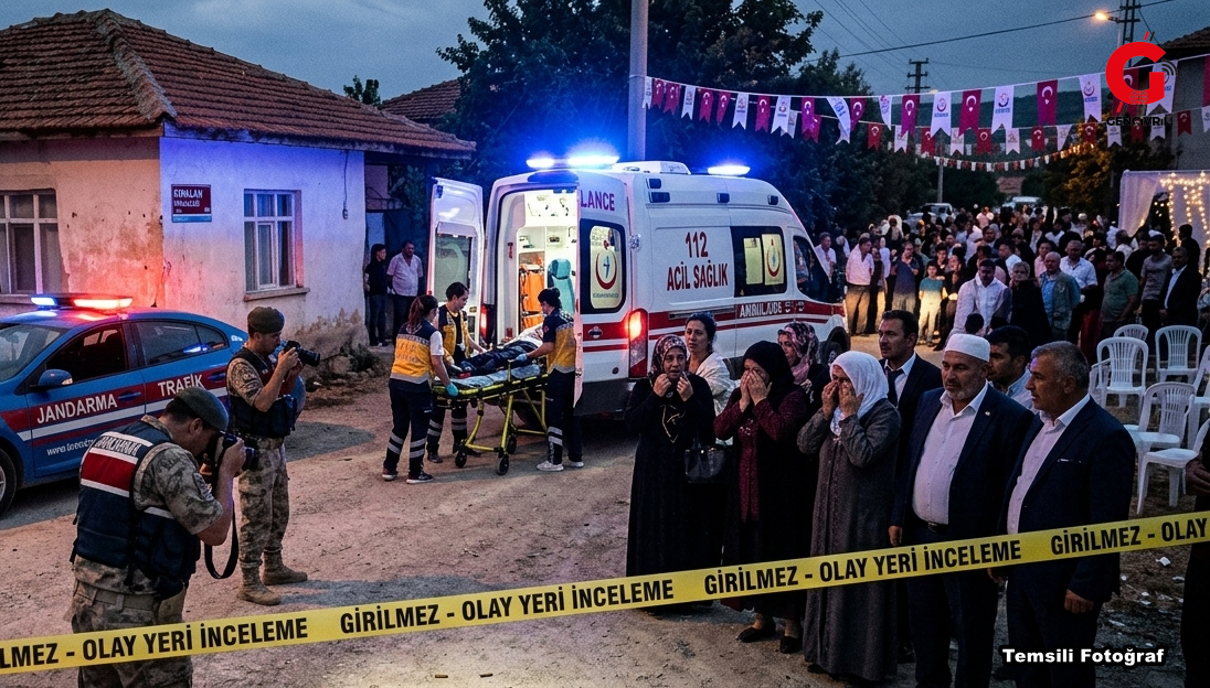 Çivril’de Düğünde Silah Kazası 11 Yaralı