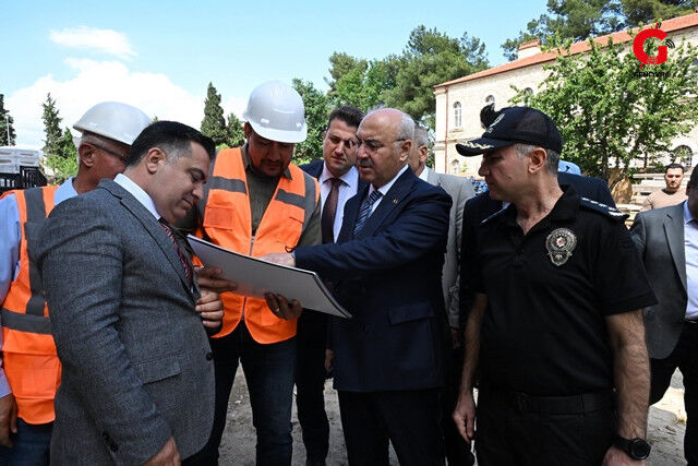 Denizli Valisi Yavuz Selim Köşger Çivril Eski Taş Bina Yeni Emniyet Müdürlüğü Inceleme-1