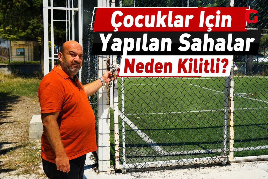 Yaz Tatilinde Halı Sahaların Kilitlenmesine Tepki