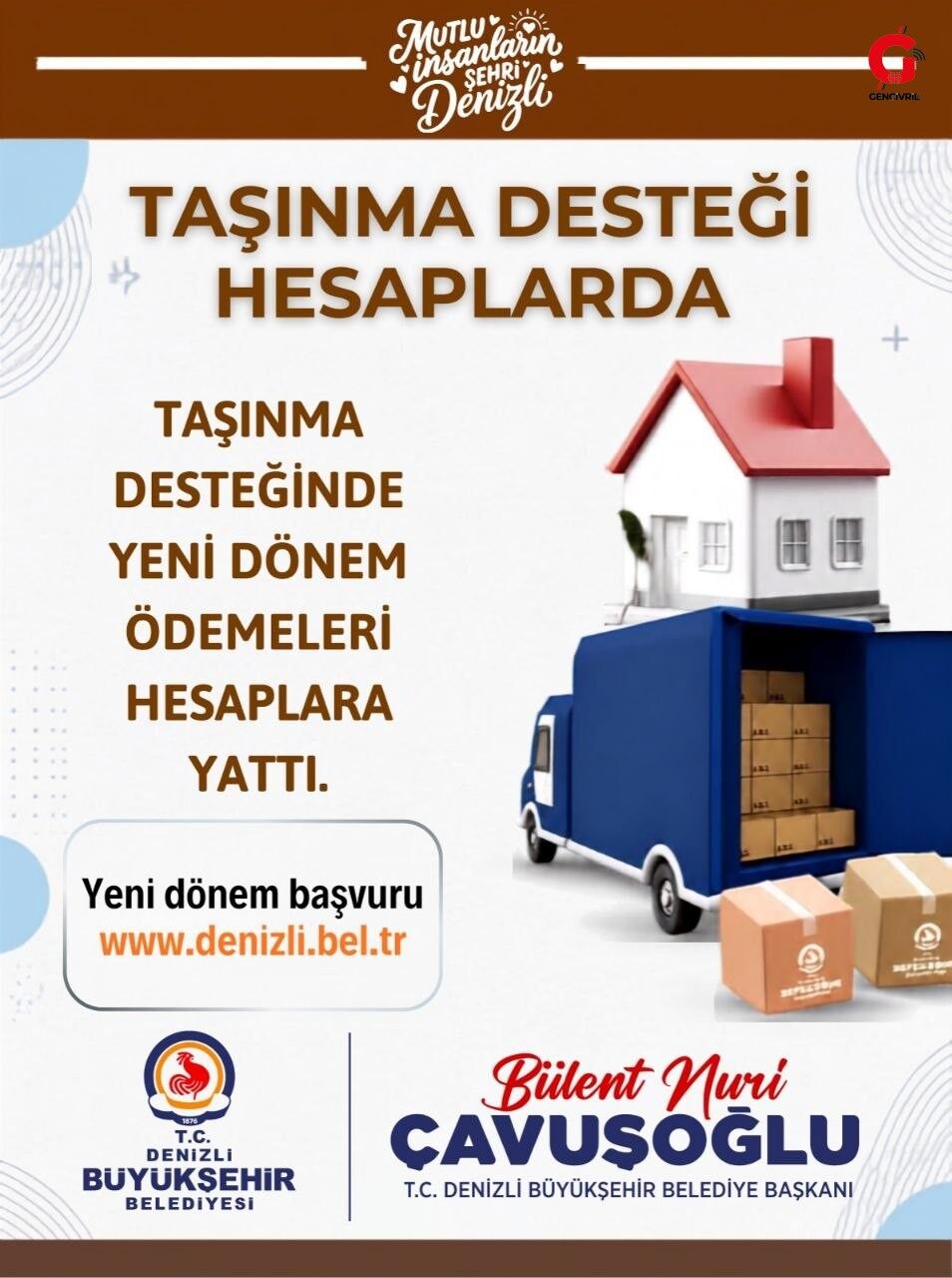 Büyükşehir Taşınma Desteği Hesaplarda (1)